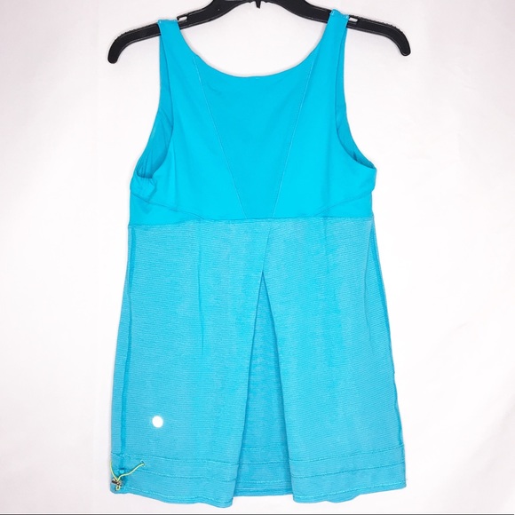 lululemon athletica Tops - Lululemon Ta Ta Tamer Aqua Blue Like New 10